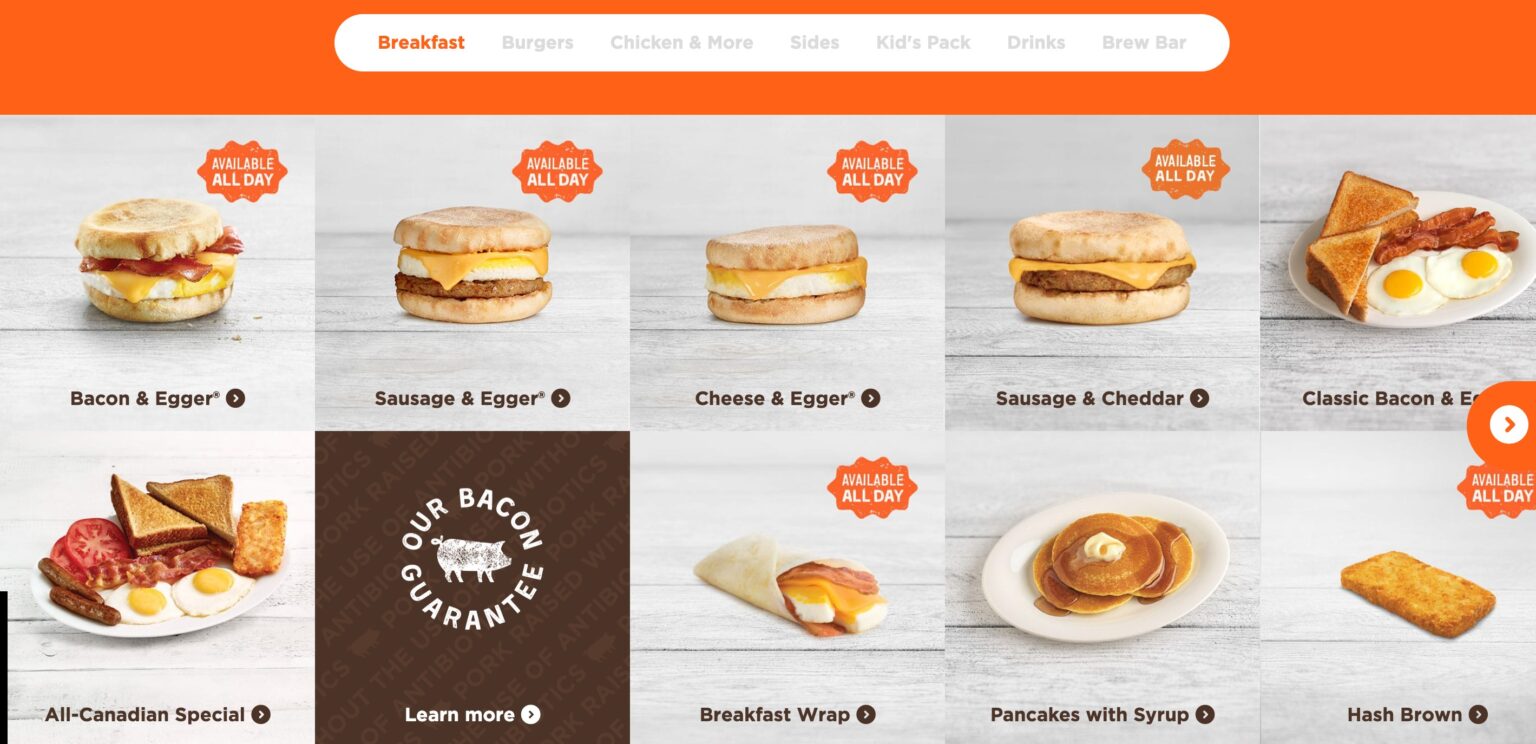 A&W Menu Canada Latest Prices 2023