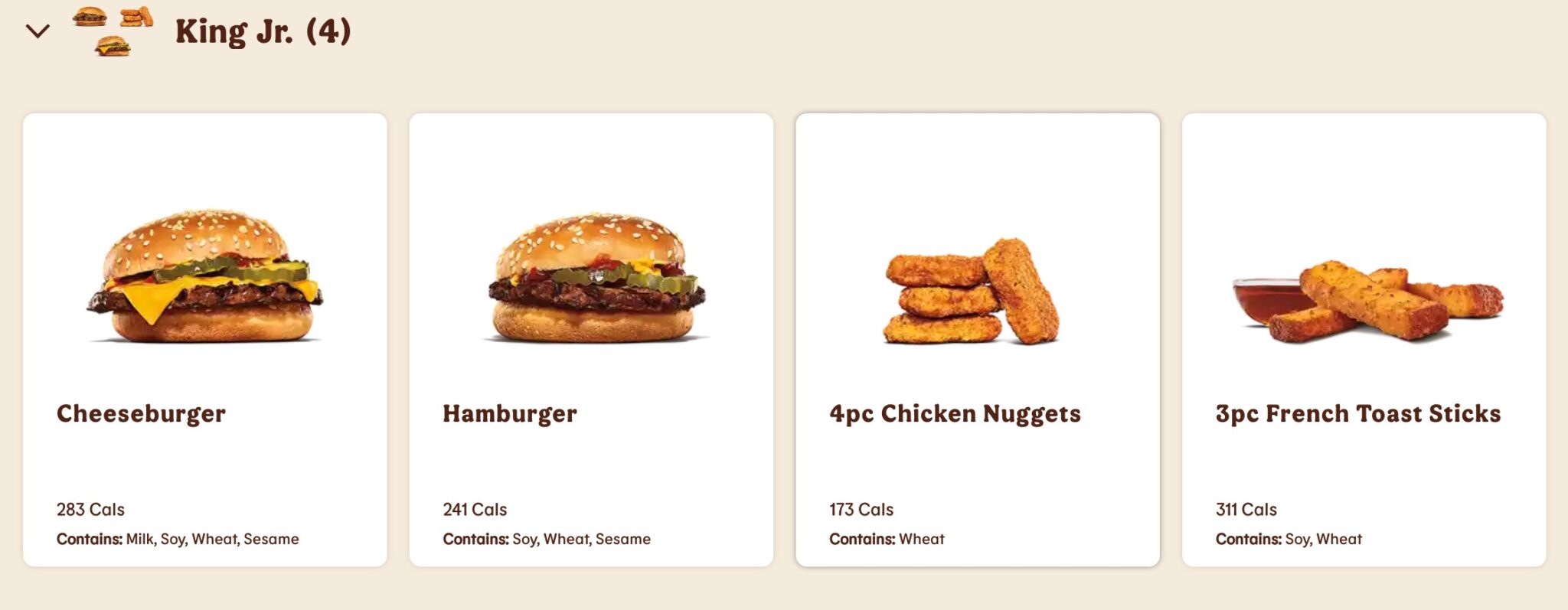 Burger King Menu Canada Prices 2023