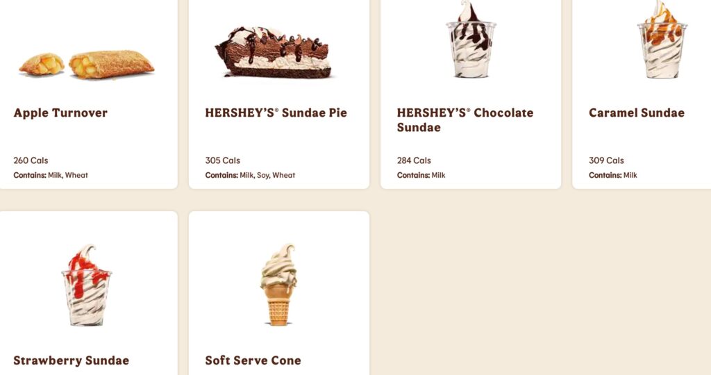 Desserts in Canada