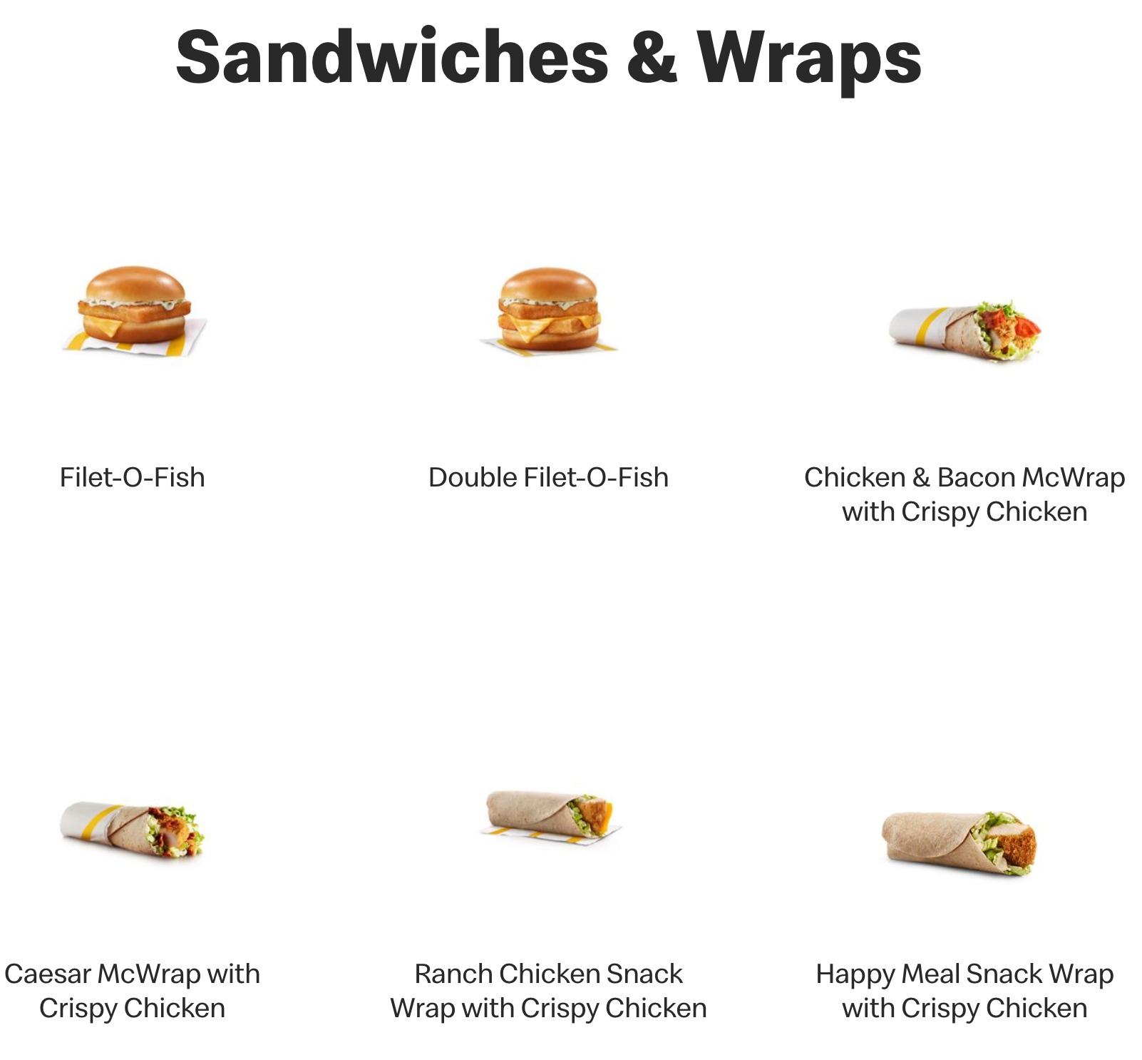 McDonald’s Menu Canada Updated Prices 2023