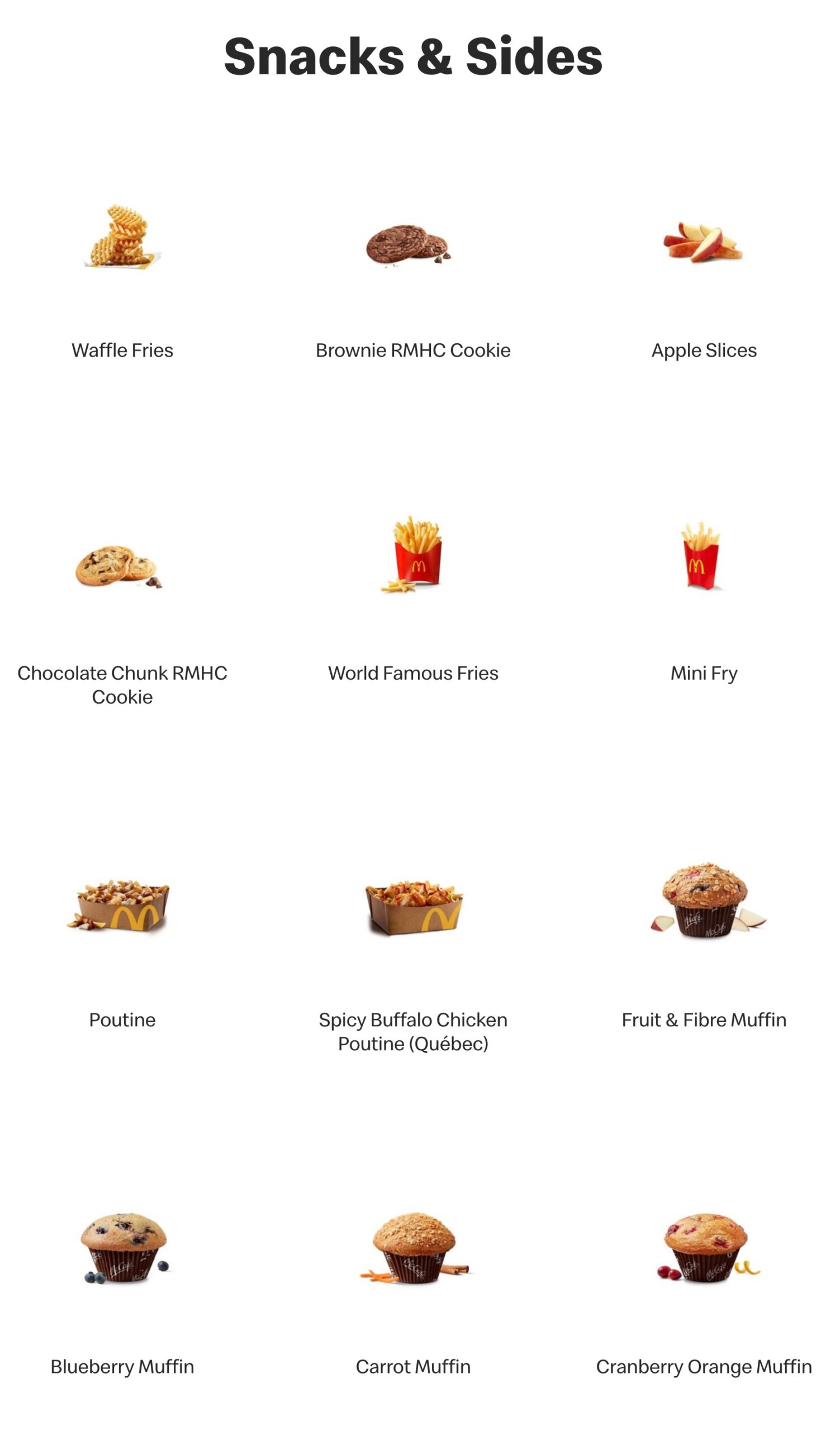 McDonald’s Menu Canada Updated Prices 2023