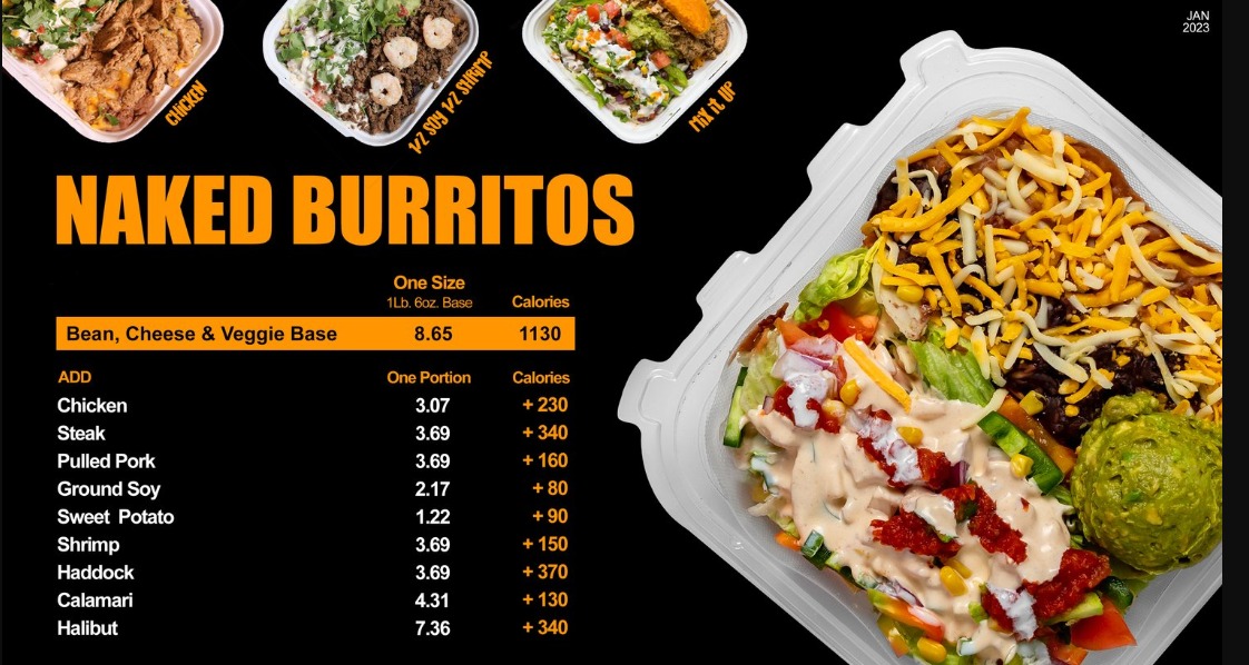 Burrito Boyz Menu Canada & Latest Prices 2023