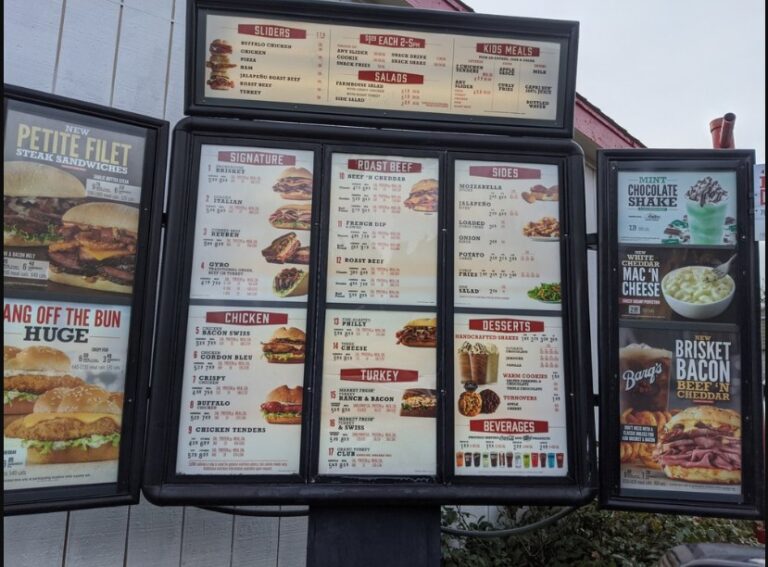 Arby’s Canada Menu & Latest Prices 2023