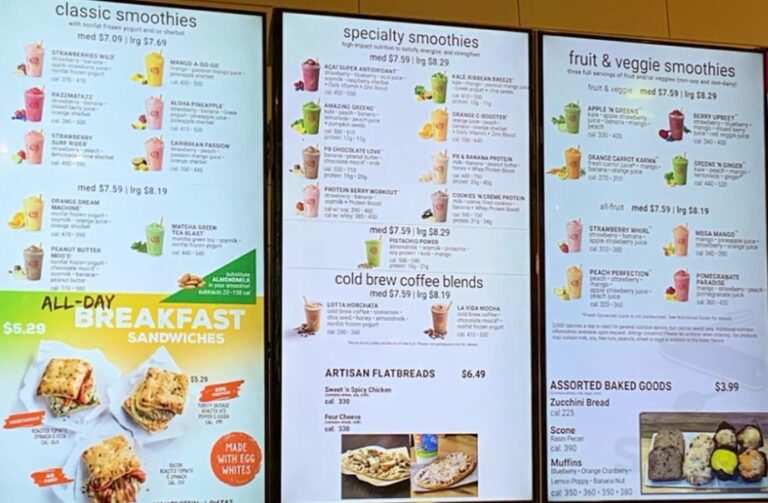 Jugo Juice Menu Canada Prices List 2023
