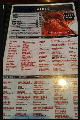 Wing’N It Menu Canada Wings