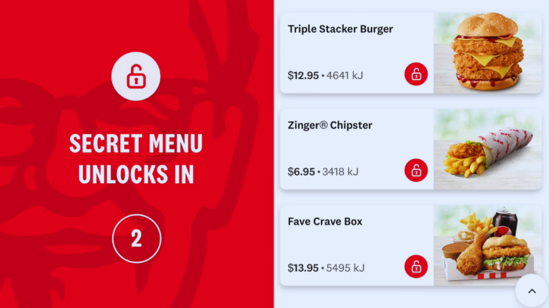Guide to the KFC Secret Menu on the New KFC App