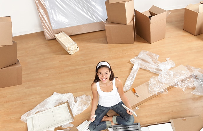 How to disassemble furniture before moving out
